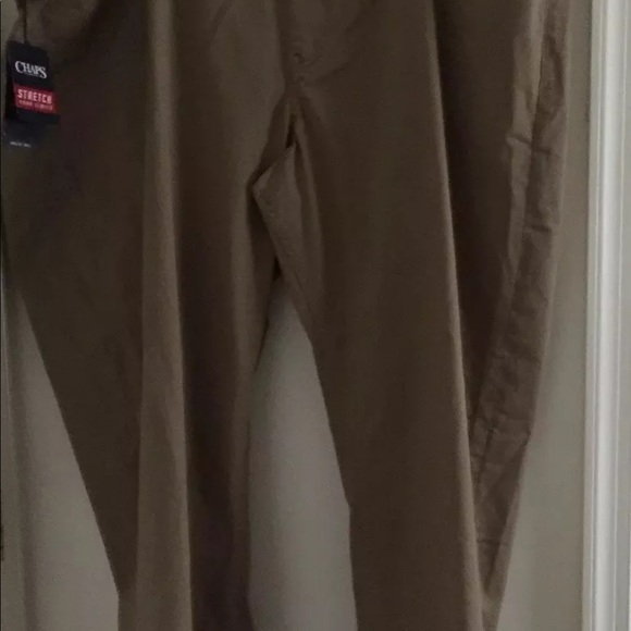 Chaps Men's STRETC Twill Pants 48x 32 (Big) - Picture 6 of 8